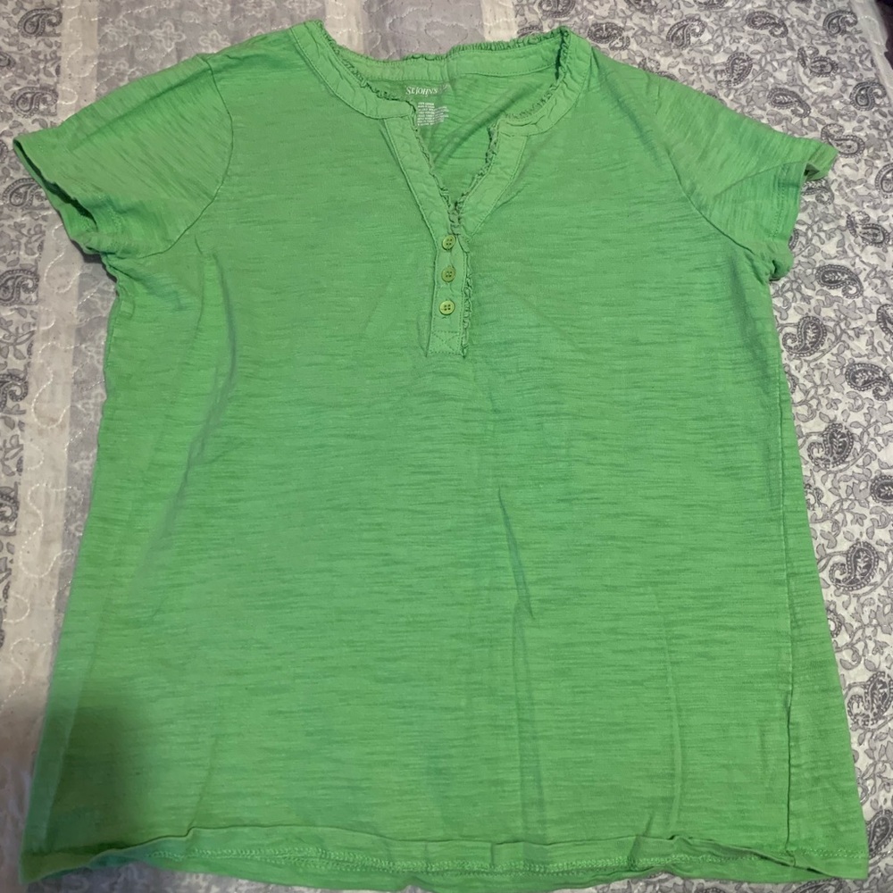 Lime Green Shirt